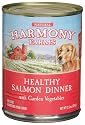 HARMONY FARMS Healthy Salmon Dinner with Garden Vegetables Food for Dogs, 12.5-Ounce Cans (Pack of 12)