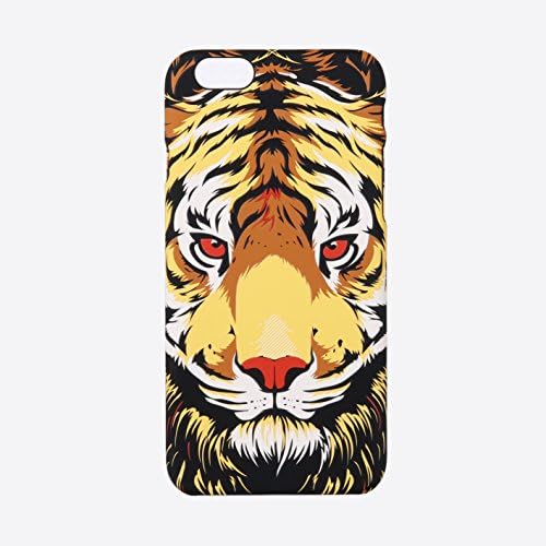 Iphone 6,6s Case，Animal Totem Tribal Pattern Printing Matte Plain Forest Series,Night-luminous Products for Iphone 6/6s（4.7inch） (Tiger)