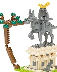 nanoblock 伊達政宗騎馬像 NBH-045