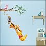 WINNIE THE POOH, TIGGER & Ferkel WANDSTICKER 33 x &hellip von Winnie the Pooh