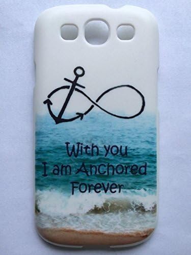 NANKY New Popular Funny Samsung Galaxy S3 Case, Forever Anchored, Infinity Samsung Galaxy S3 Cover, Samsung Galaxy S3 Cases, Galaxy S3 Case