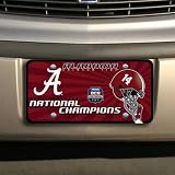 LSU Tigers 2011 BCS National Champions Metal License Plate