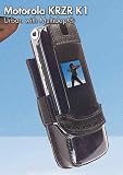 Krusell Urban Elastic Multidapt Case for Motorola KRZR K1, Black/Blue