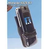 Krusell Urban Elastic Multidapt Case for Motorola KRZR K1, Black/Blue