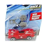 Speed Racer 1:64 Die Cast Hot Wheels Car Mach 4 with Saw Blades