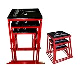 Plyometric Box Set 12,18, 24 Red