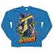 Search : Teen Titans - Tower - Blue Youth Long Sleeve T-Shirt Cartoon