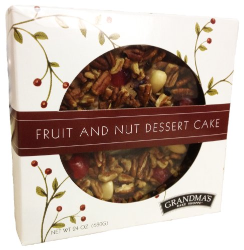 Grandma's Fruit and Nut Dessert Cake Ring Fruitcake 24 Oz. 