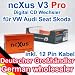 Produkt-Bild: ncXus V3 Pro 12-Pin USB SD MP3 CD Wechsler Interface f&uuml;r VW AUDI SKODA SEAT mit Bluetooth A2DP