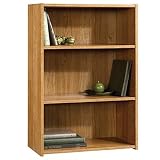 Sauder Beginnings 3-Shelf Bookcase, Highland Oak