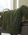 Revere Fern Chenille Sofa Throw Blanket