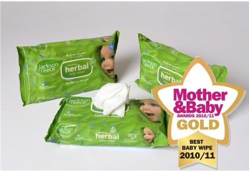 Jackson Reece herbal wipes by Mother-ease