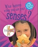 What happens when you use your senses?