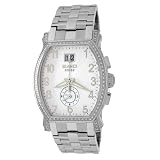 Roberto Bianci Mens Diamond Dual-Time Zone Date Watch #1860DIA_WHT by Roberto Bianci