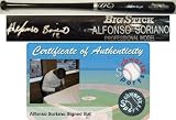 Alfonso Soriano Signed Rawlings Black Big Stick Name Engraved Bat