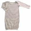 Tadpoles Organic Cotton Sleep Gown, Cocoa, 3-6 Months