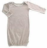 Kijanki Organic Cotton Suknia uśpienia, kakao, 0-6 miesięcy