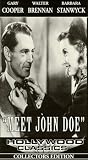 Meet John Doe (B&W) [VHS]