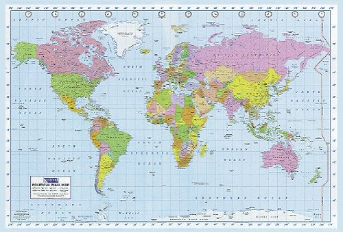 MOREPOSTER|DE — Weltkarte als Poster | Politische Weltkarte