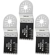 Oshlun MMA-1003 1-1/3-Inch Precision Japan HCS Oscillating Tool Blade with Uni-Fit Arbor for Fein