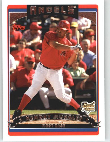 2006 Topps Update #166 Kendry Morales (RC) - Los Angeles Angels (RC - Rookie Card) (Baseball Cards)