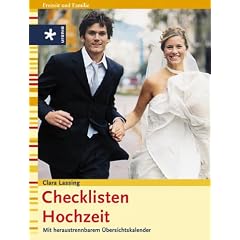 Checklisten Hochzeit. Mit heraustrennbarem �bersichtskalender