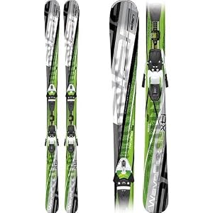Elan Waveflex 82 XTI Skis with ELX 12.0 Fusion Bindings 2011 176cm by