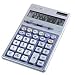 Sharp EL339HB Semi-Desk Executive Metal Top 12-Digit Calculator