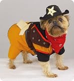 LARGE - Happy Trails Cowboy Dog Costume