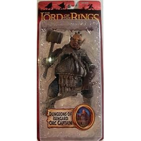 Isengard Orc Captain Lord Of The Rings Trilogy Figure