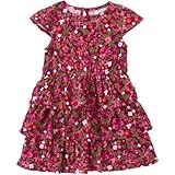 クレイジーエイト Crazy 8/ フローラル ラッフル ドレス オーキッド ワンピース 6～12ヶ月【並行輸入】