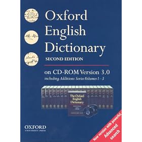 Oxford English Dictionary (second edition) version 3.0