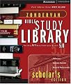 Zondervan Bible Study Library:  Scholar's Edition 5.0