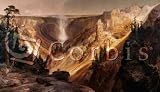 The Grand Canyon of the Yellowstone, Art Poster by Thomas Moran, size 20