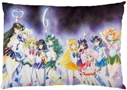 All Complete Sailor Moon and Friends Pillow Case (2 Sides)