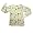 Junk Food - Girls Long Sleeve Sesame Street Thermal Tee Shirt, White, Multi (Size 7/8)