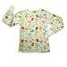 Junk Food - Girls Long Sleeve Sesame Street Thermal Tee Shirt, White, Multi (Size 12)