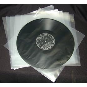 <b>100 Plastic Innersleeves for 12" Vinyl Records #12IH03 - Prevent Paper Scratches & Protect Against Dust! 3 MIL THICK! (Albums / Inner Sleeves)</b>