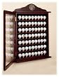 Sportsman's Choice Deluxe Golf Ball Display Cabinet (Holds 63 Golf Balls)