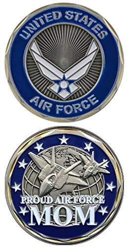 Proud Air Force MOM Challenge Coin