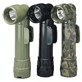 OD GI 2 D-cell Angle Head Flashlight