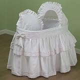 Pindot Pink Bassinet Set