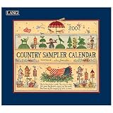 Country Sampler by Ellen Stouffer 2007 Lang Wall Calendar