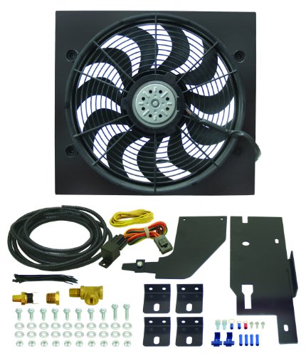 Derale 20161 Jeep Wrangler Direct Fit Electric Fan Kit
