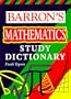 Barron's Math Study Dictionary