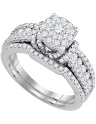 1.46CTW-DIA BRIDAL SET