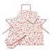 Rushbrookes Floral And Checks Double Oven Glove