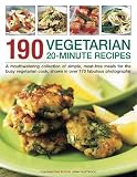 190 vegetarian 20-minute recipes : a mouthwatering collection of simple, meat-free meals for the busy vegetarian cook, shown in over 170 fabulous photographs