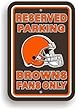 Set of 2 Set of 2 Cleveland Browns Plastic Parking Signs Set Of 2 - NFL