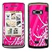 Fashion Flower Design Protective Skin for LG EnV Touch